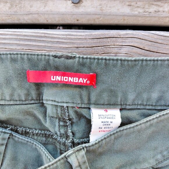 Sage Green Union Bay Leg Pocket Women's Low Rise Skinny Jeans Size 9 - Picture 4 of 7